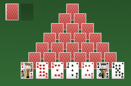 Solitario Piramide a 3 carte
