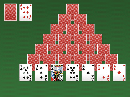 Solitario Piramide